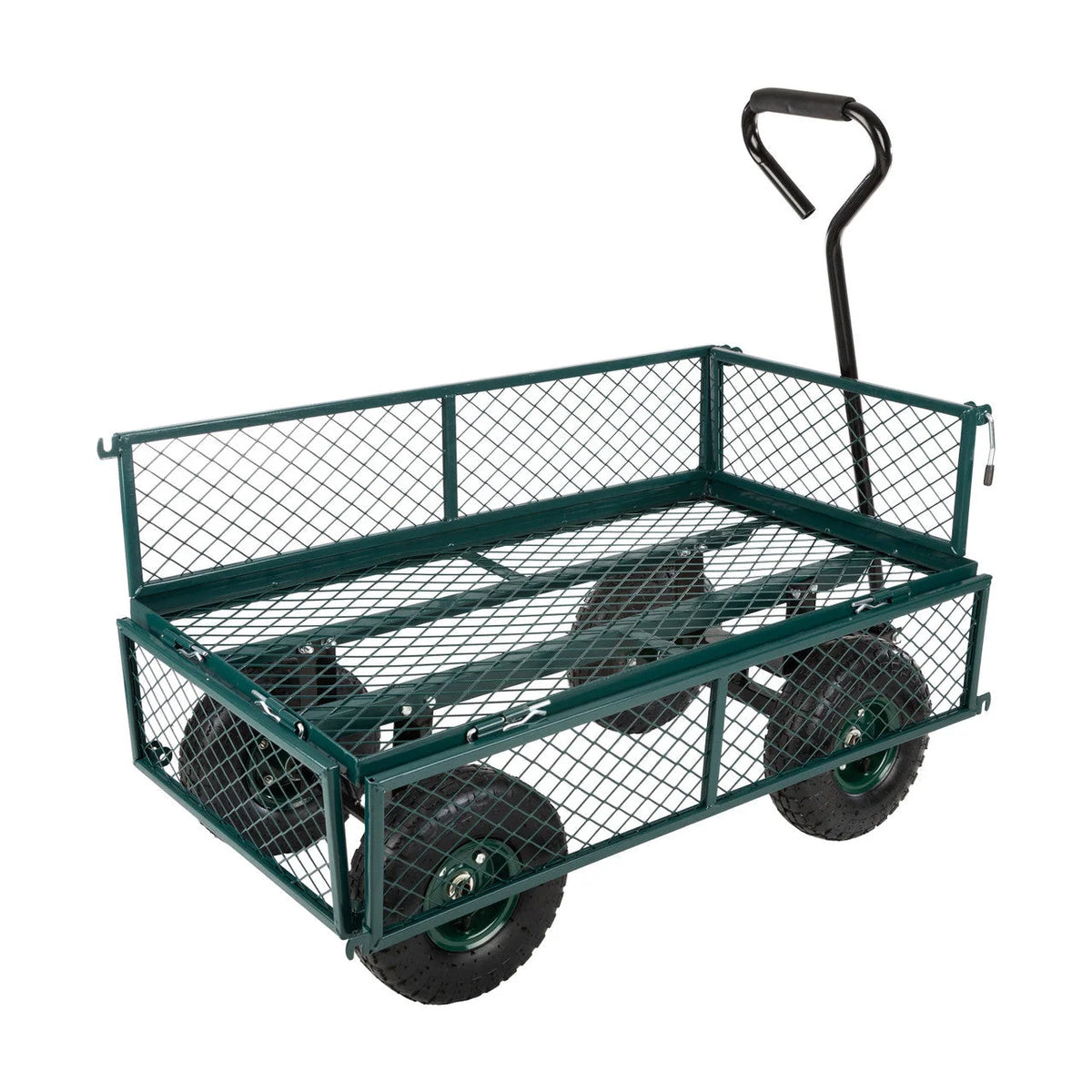 Utility Wagon 650 lb Capacity Removable Mesh Sides