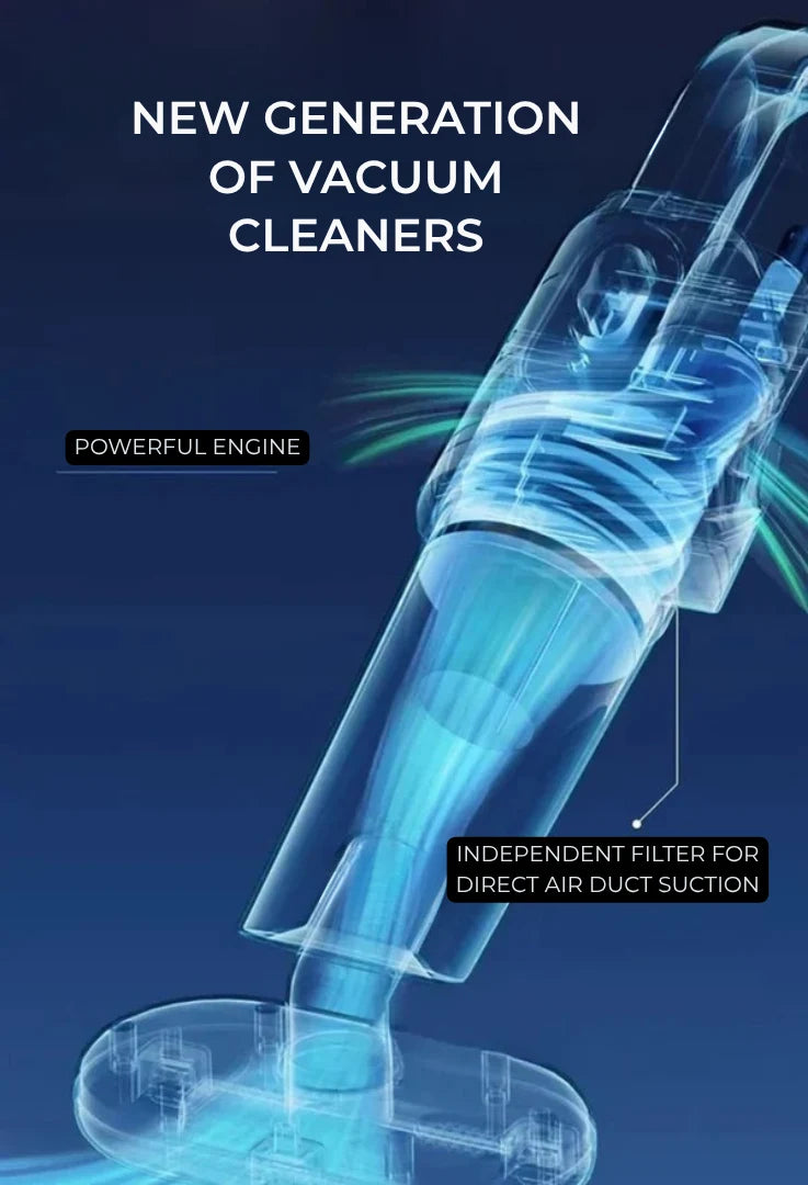 Vacuum Cleaner Cordless Wet Mop & Fabric Care