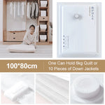 Vacuum Compression Bag Triple-Seal Valve & Double Zipper
