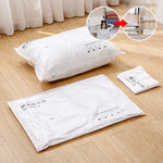 Vacuum Compression Bag Triple-Seal Valve & Double Zipper
