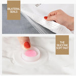 Vacuum Compression Bag Triple-Seal Valve & Double Zipper