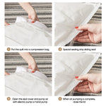 Vacuum Storage Bags Expandable Cube Space-Saving Design