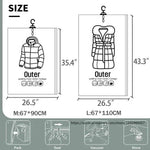 Vacuum Storage Bags Space-Saving Airtight Reusable