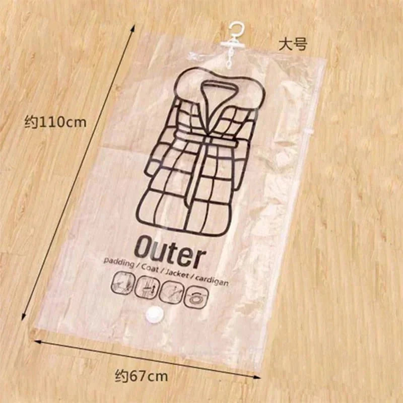 Vacuum Storage Bags Space-Saving Airtight Reusable