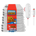 Vacuum Storage Bags Space-Saving Compression Double-Seal Valve