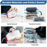 Vacuum Storage Bags Space-Saving Compression Double-Seal Valve