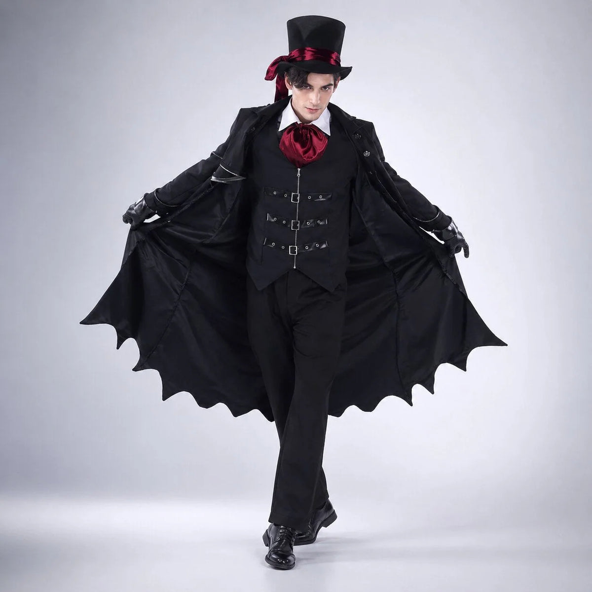 Vampire Costume Classic Halloween Men & Women XL Sizing