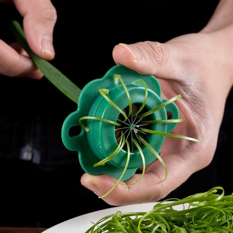 Vegetable Chopper 12-Blade Stainless Steel Easy-Grip Handle