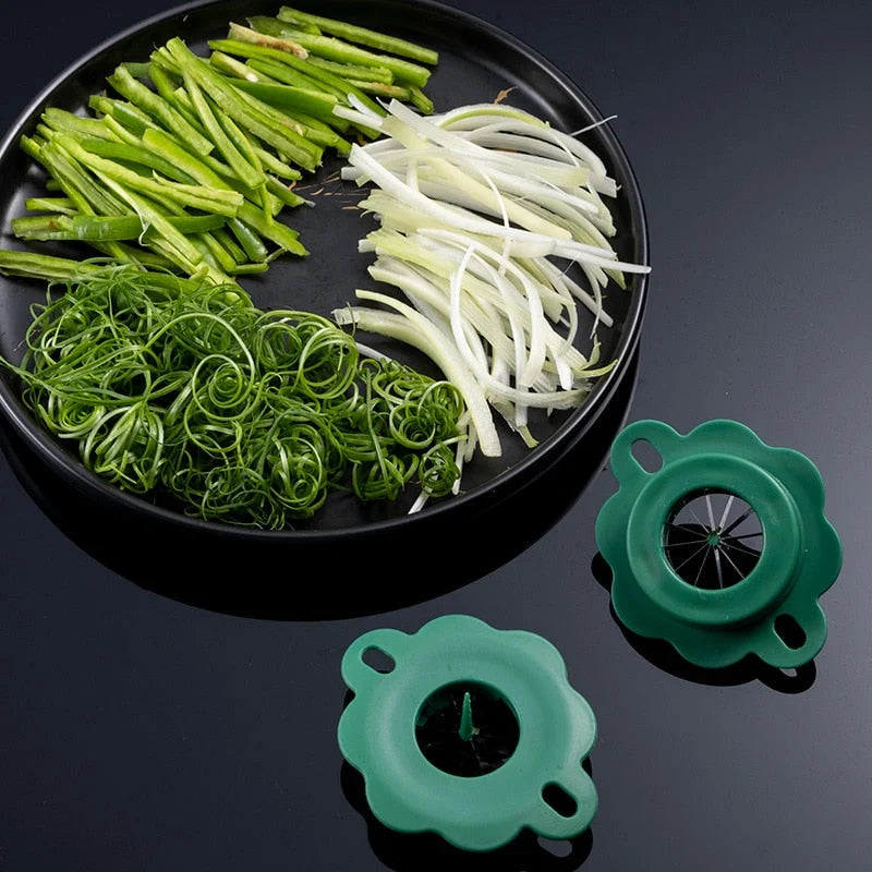 Vegetable Chopper 12-Blade Stainless Steel Easy-Grip Handle