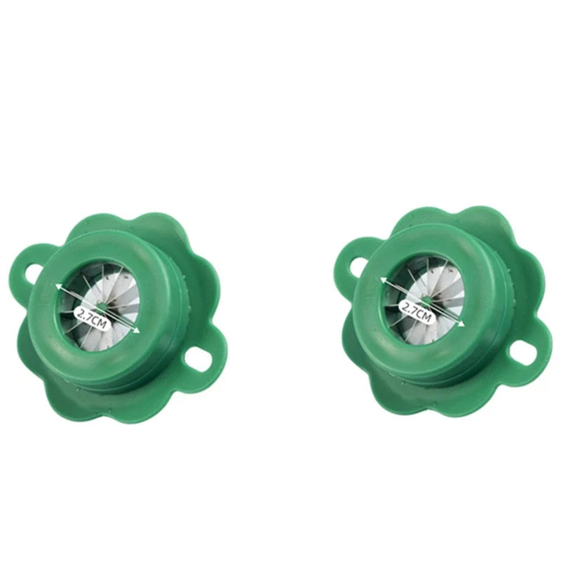 Vegetable Chopper 12-Blade Stainless Steel Easy-Grip Handle