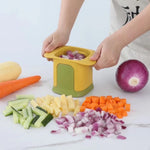 Vegetable Chopper Hand-Pressed Silicone
