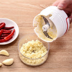 Vegetable Chopper Manual Pull-Cord Stainless Steel Blades