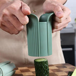Vegetable Chopper Manual Pump Chop Slice & Dice