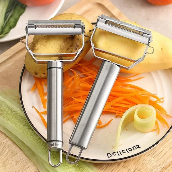 Vegetable Peeler Dual-Blade Peel & Julienne Dishwasher-Safe