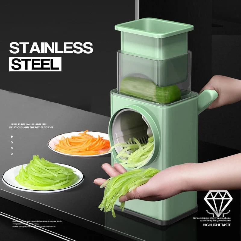 Vegetable Slicer Adjustable Stainless Steel Blades