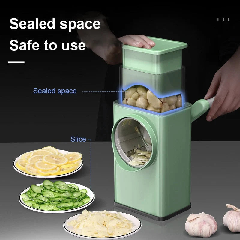 Vegetable Slicer Adjustable Stainless Steel Blades