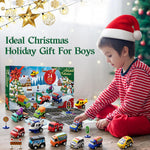 Vehicle Advent Calendar 21 Pull-Back Vehicles & Road Signs
