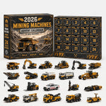 Vehicle Advent Calendar Die-Cast Set of 24