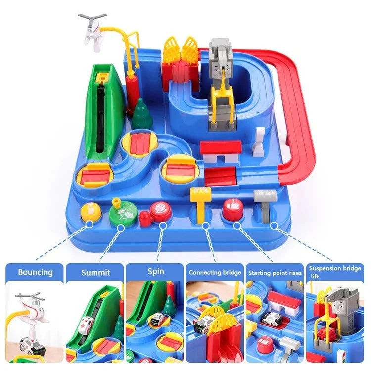 Vehicle Track Set Manual Controls & Themed Zones