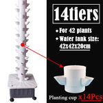 Vertical Hydroponic Garden Kit Stackable Food-Safe PP