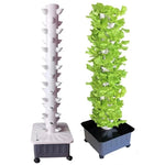 Vertical Hydroponic Garden Kit Stackable Food-Safe PP