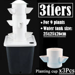 Vertical Hydroponic Garden Kit Stackable Food-Safe PP