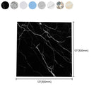 Vinyl Tile Peel-and-Stick Porcelain Look Waterproof & Scratch-Resistant