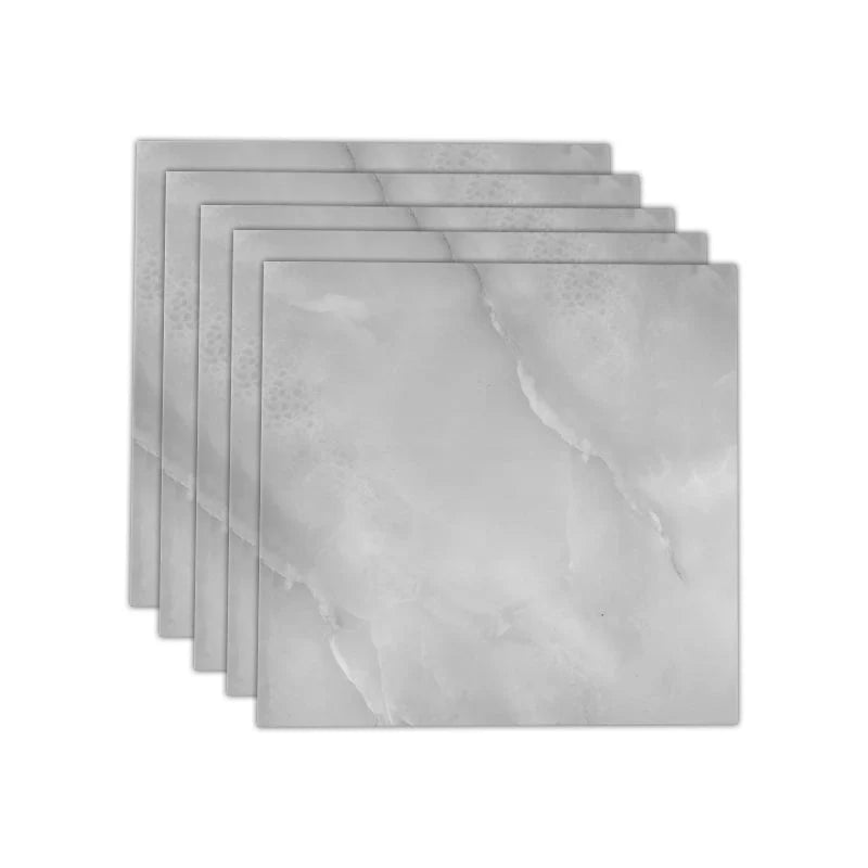 Vinyl Tile Peel-and-Stick Porcelain Look Waterproof & Scratch-Resistant