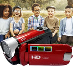 Vlogging Camera 1080p Built-In LED & Anti-Shake