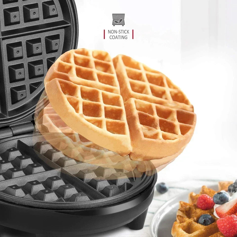 Waffle Maker Deep-Fill Belgian Non-Stick Adjustable Temperature