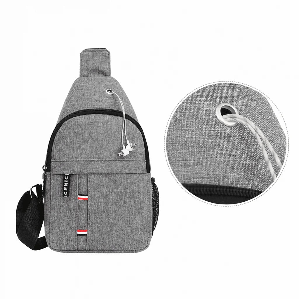 Waist Bag Water-Resistant Nylon Adjustable Strap
