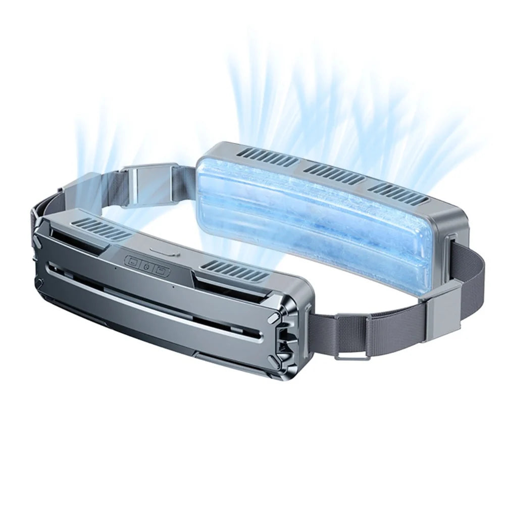 Waist Fan Belt Clip Rechargeable Adjustable Airflow