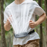 Waist Fan Belt Clip Rechargeable Adjustable Airflow