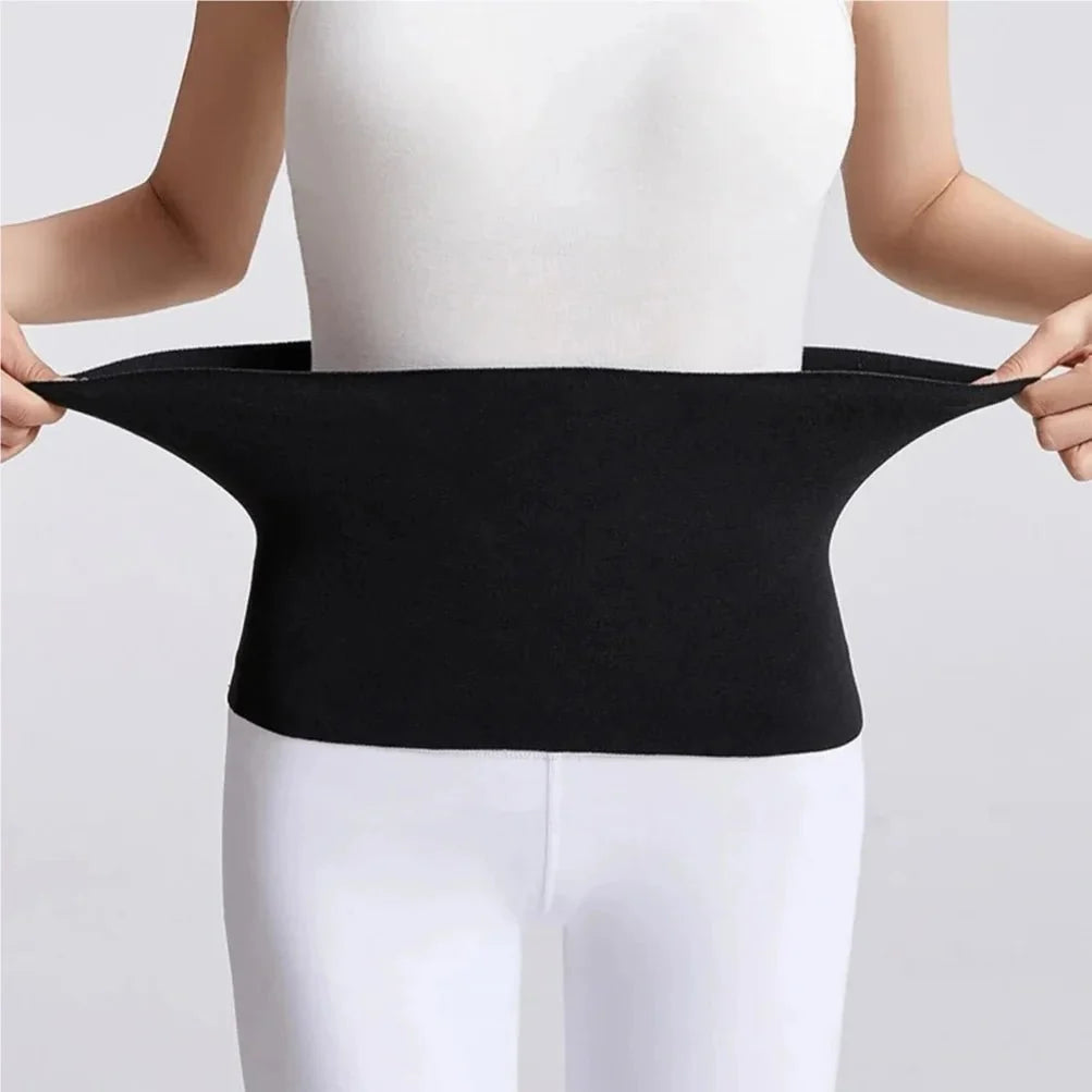 Waist Support Belt Warming Elastic Cotton Breathable