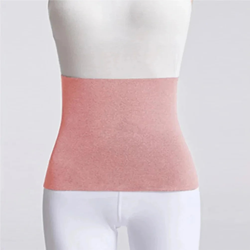 Waist Support Belt Warming Elastic Cotton Breathable