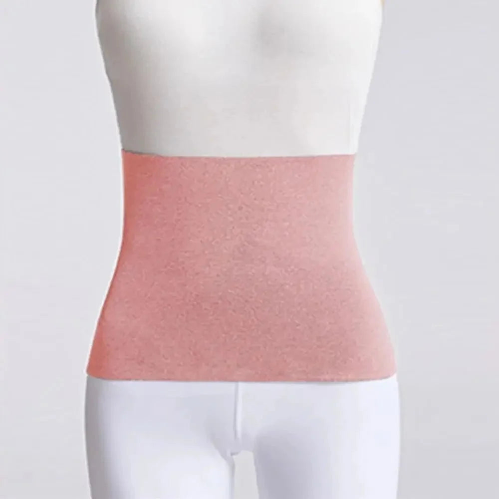 Waist Support Belt Warming Elastic Cotton Breathable