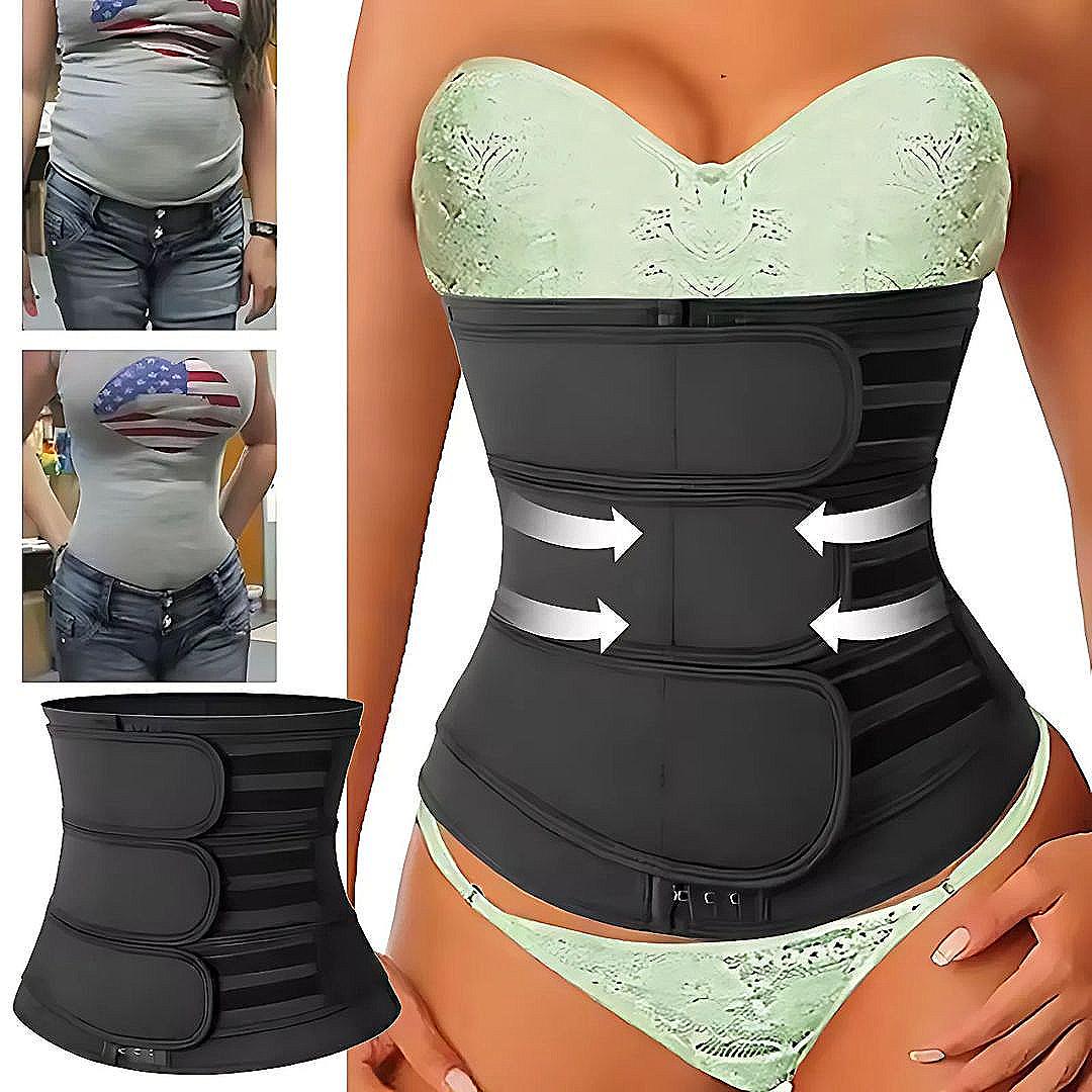 Waist Trainer Belt Triple Compression Breathable Neoprene