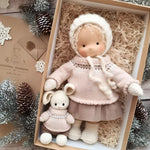 Waldorf Doll Cotton Exterior Wool Filling Imaginative Play