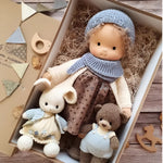 Waldorf Doll Cotton Exterior Wool Filling Imaginative Play