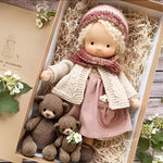 Waldorf Doll Cotton Exterior Wool Filling Imaginative Play