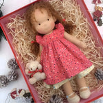 Waldorf Doll Cotton Exterior Wool Filling Imaginative Play
