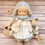 Waldorf Doll Cotton Exterior Wool Filling Imaginative Play