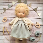 Waldorf Doll Cotton Exterior Wool Filling Imaginative Play