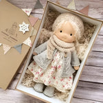 Waldorf Doll Cotton Exterior Wool Filling Imaginative Play