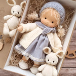 Waldorf Doll Cotton Exterior Wool Filling Imaginative Play