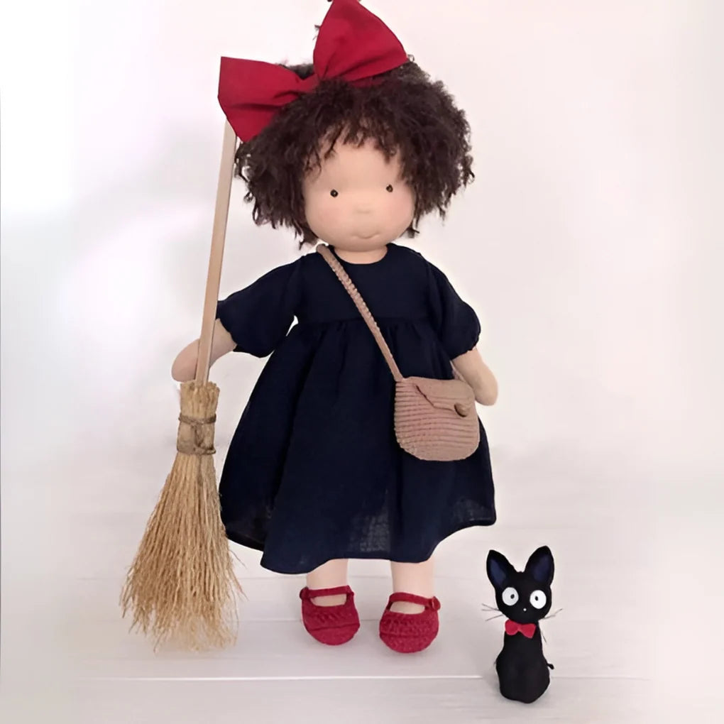 Waldorf Doll Cotton Exterior Wool Filling Imaginative Play