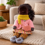 Waldorf Doll Handcrafted Cotton Plush 11-Inch