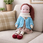Waldorf Doll Handcrafted Cotton Plush 11-Inch