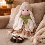 Waldorf Doll Handcrafted Cotton Plush 11-Inch