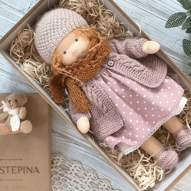 Waldorf Doll Handmade Hypoallergenic Soft Fabric